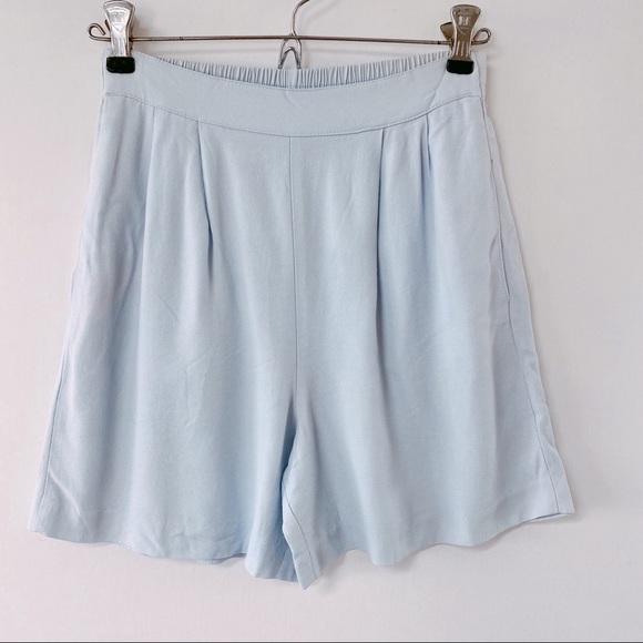 Hugo Buscati Vintage High Waist Blue Shorts US2 - Picture 1 of 4